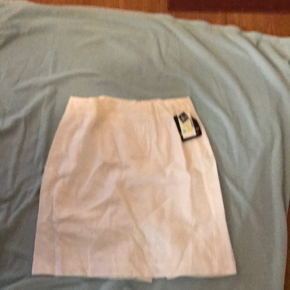 White skirt